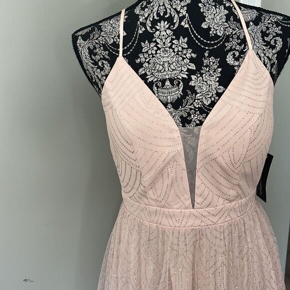 Blush Pink with Sparkle Dress NEW - Picture 2 of 4